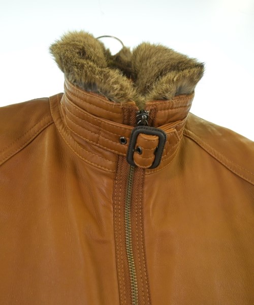 BURBERRY BLACK LABEL（バーバリーブラックレーベル）ライダース 茶 サイズ:L メンズ/2200649997015