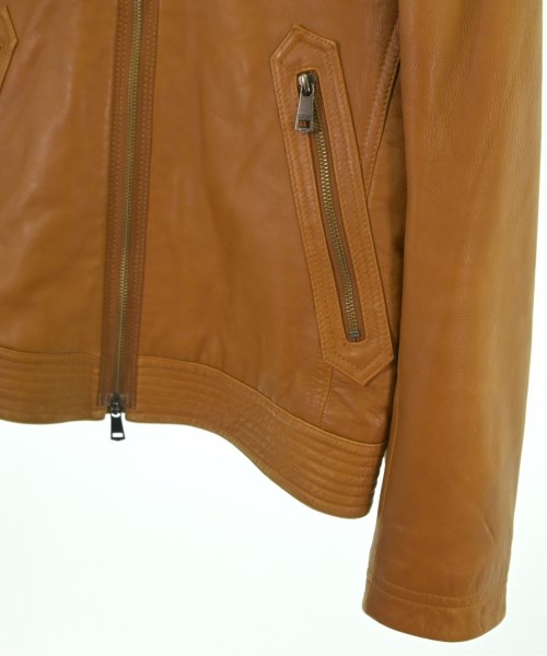 BURBERRY BLACK LABEL（バーバリーブラックレーベル）ライダース 茶 サイズ:L メンズ/2200649997015