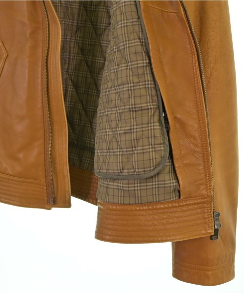 BURBERRY BLACK LABEL（バーバリーブラックレーベル）ライダース 茶 サイズ:L メンズ/2200649997015