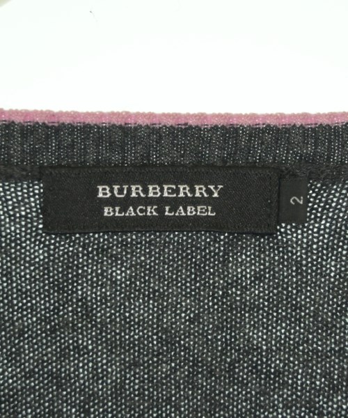BURBERRY BLACK LABEL（バーバリーブラックレーベル）ニット・セーター グレー サイズ:2(M位) メンズ/2200651746014