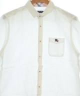 BURBERRY BLACK LABEL（バーバリーブラックレーベル）カジュアルシャツ 白 サイズ:3(L位) メンズ/2200653583174