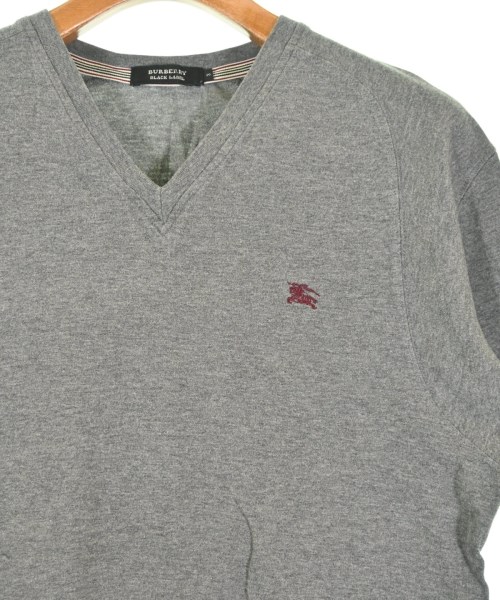 BURBERRY BLACK LABEL（バーバリーブラックレーベル）Tシャツ・カットソー グレー サイズ:3(L位) メンズ/2200702523021