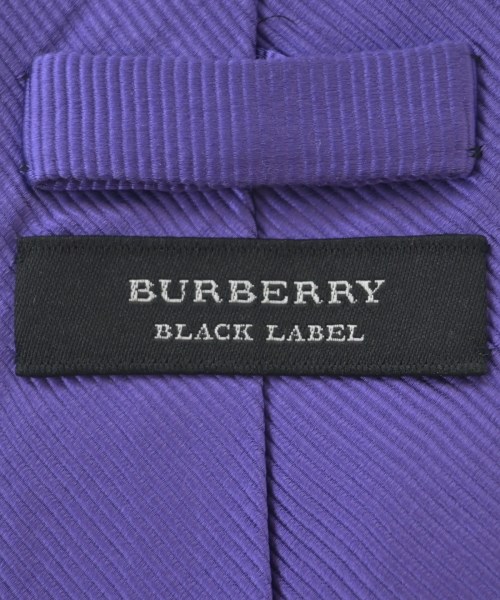 BURBERRY BLACK LABEL（バーバリーブラックレーベル）ネクタイ 紫 サイズ:- メンズ/2200703067050