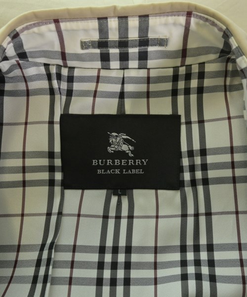 BURBERRY BLACK LABEL（バーバリーブラックレーベル）ステンカラーコート ベージュ サイズ:L メンズ/2200705280013