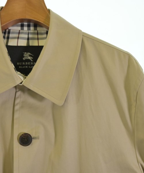 BURBERRY BLACK LABEL（バーバリーブラックレーベル）ステンカラーコート ベージュ サイズ:L メンズ/2200705280013