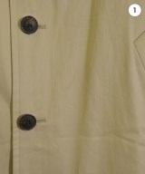 BURBERRY BLACK LABEL（バーバリーブラックレーベル）ステンカラーコート ベージュ サイズ:L メンズ/2200705280013