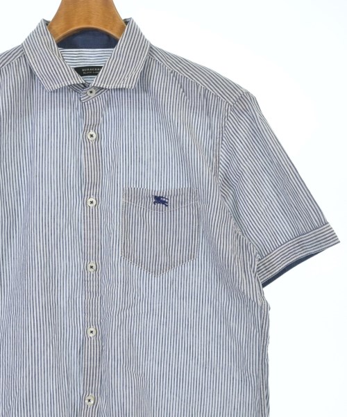 BURBERRY BLACK LABEL（バーバリーブラックレーベル）カジュアルシャツ 紺 サイズ:3(L位) メンズ/2200707035031