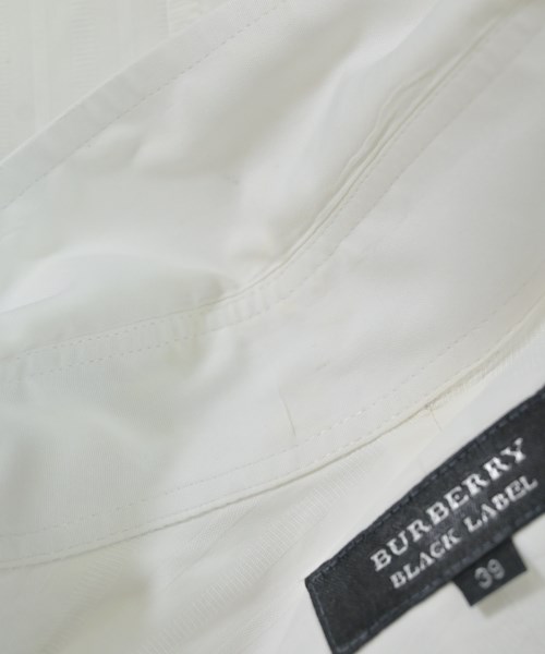 BURBERRY BLACK LABEL（バーバリーブラックレーベル）ドレスシャツ 白 サイズ:39(M位) メンズ/2200707035086