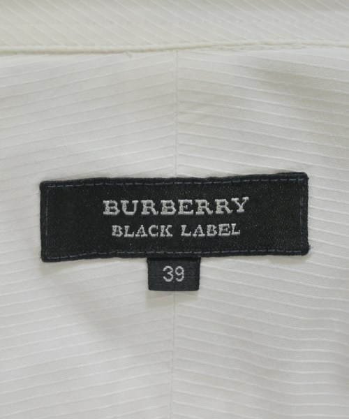 BURBERRY BLACK LABEL（バーバリーブラックレーベル）ドレスシャツ 白 サイズ:39(M位) メンズ/2200707035109