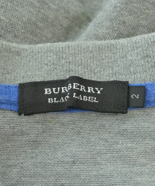 BURBERRY BLACK LABEL（バーバリーブラックレーベル）Tシャツ・カットソー グレー サイズ:2(M位) メンズ/2200662761037
