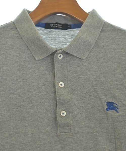 BURBERRY BLACK LABEL（バーバリーブラックレーベル）Tシャツ・カットソー グレー サイズ:2(M位) メンズ/2200662761037