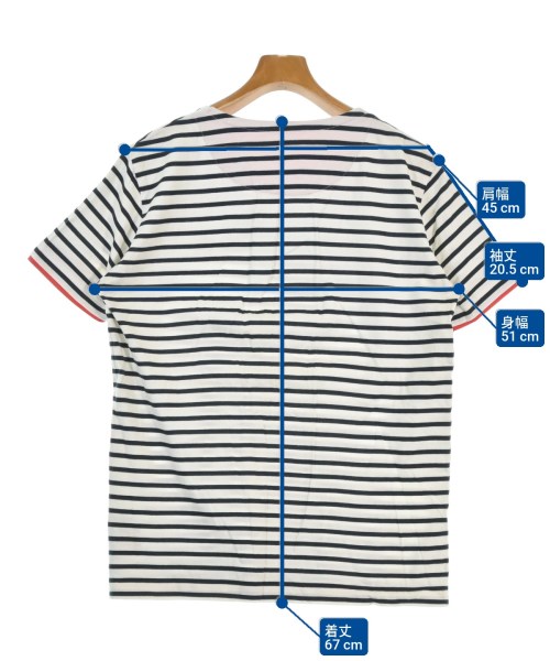 BURBERRY BLACK LABEL（バーバリーブラックレーベル）Tシャツ・カットソー 白 サイズ:3(L位) メンズ/2200657726133