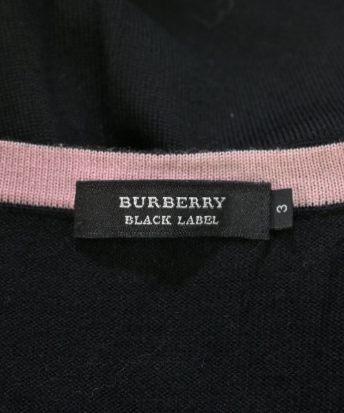 BURBERRY BLACK LABEL（バーバリーブラックレーベル）ニット・セーター 黒 サイズ:3(L位) メンズ/2200657726140