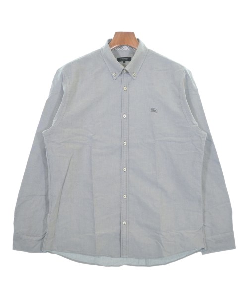 BURBERRY BLACK LABEL(バーバリーブラックレーベル)カジュアルシャツ グレー サイズ:4(XL位)/2200663236305