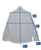 BURBERRY BLACK LABEL（バーバリーブラックレーベル）カジュアルシャツ グレー サイズ:4(XL位) メンズ/2200663236305