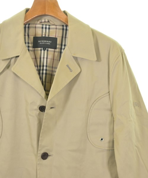 BURBERRY BLACK LABEL（バーバリーブラックレーベル）ステンカラーコート ベージュ サイズ:L メンズ/2200672407024