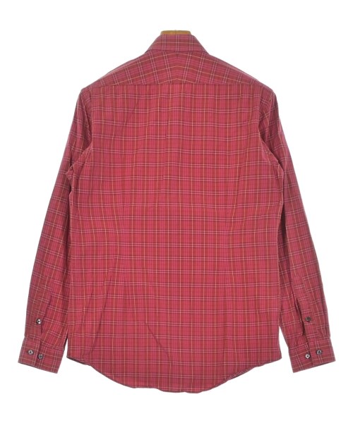 BURBERRY BLACK LABEL（バーバリーブラックレーベル）カジュアルシャツ 赤 サイズ:2(M位) メンズ/2200732658021