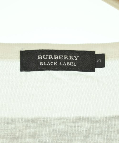 BURBERRY BLACK LABEL（バーバリーブラックレーベル）Tシャツ・カットソー グレー サイズ:3(L位) メンズ/2200733106118