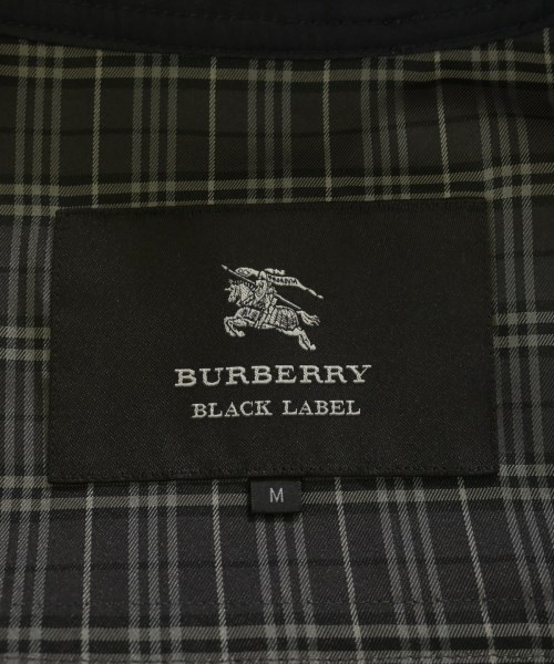 BURBERRY BLACK LABEL（バーバリーブラックレーベル）ステンカラーコート 紺 サイズ:M メンズ/2200733871016