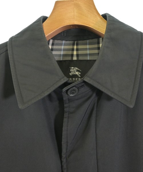 BURBERRY BLACK LABEL（バーバリーブラックレーベル）ステンカラーコート 黒 サイズ:M メンズ/2200720879018