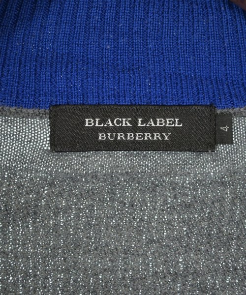 BURBERRY BLACK LABEL（バーバリーブラックレーベル）カーディガン グレー サイズ:4(XL位) メンズ/2200713658033