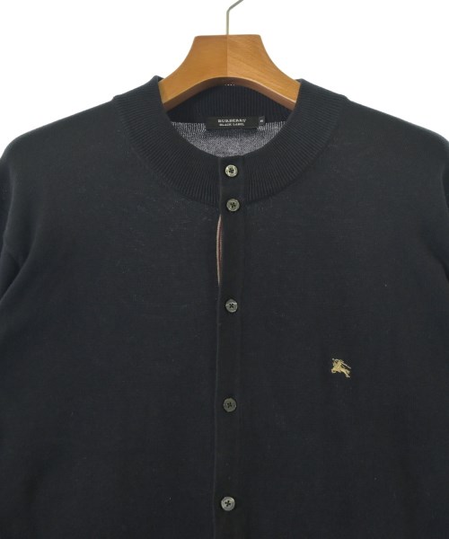 BURBERRY BLACK LABEL（バーバリーブラックレーベル）カーディガン 黒 サイズ:3(L位) メンズ/2200716565086