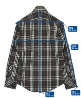 BURBERRY BLACK LABEL（バーバリーブラックレーベル）カジュアルシャツ 黒 サイズ:1(S位) メンズ/2200682002028