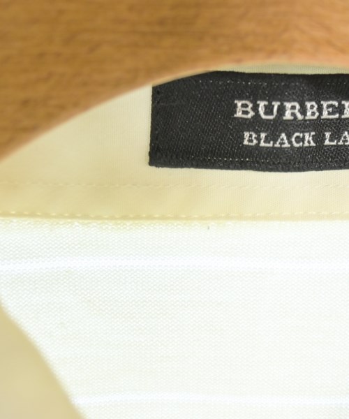 BURBERRY BLACK LABEL（バーバリーブラックレーベル）ポロシャツ 白 サイズ:2(M位) メンズ/2200684652016