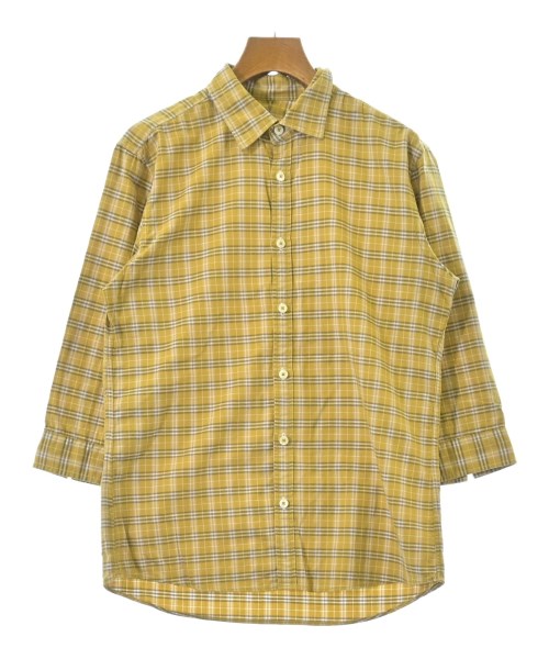 BURBERRY BLACK LABEL(バーバリーブラックレーベル)カジュアルシャツ 黄 サイズ:2(M位)/2200686930044