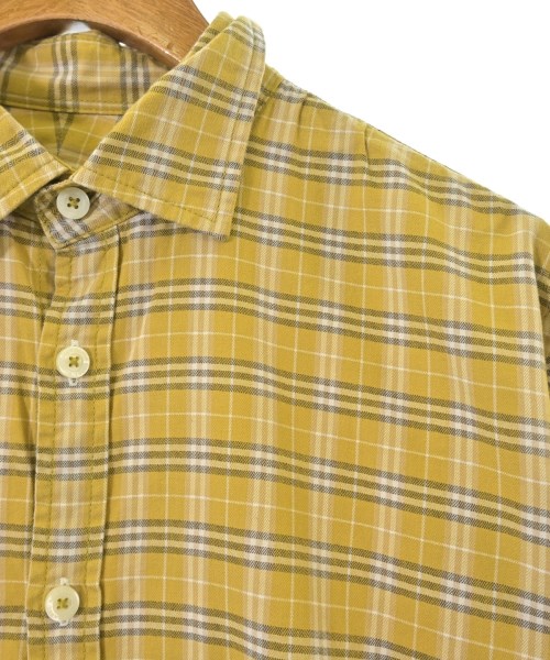BURBERRY BLACK LABEL（バーバリーブラックレーベル）カジュアルシャツ 黄 サイズ:2(M位) メンズ/2200686930044