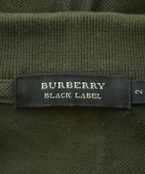 BURBERRY BLACK LABEL（バーバリーブラックレーベル）ポロシャツ カーキ サイズ:2(M位) メンズ/2200684039022