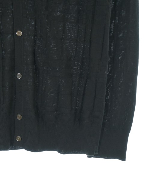 BURBERRY BLACK LABEL（バーバリーブラックレーベル）カーディガン 黒 サイズ:3(L位) メンズ/2200684039084