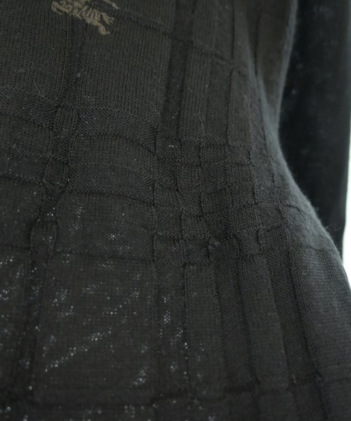 BURBERRY BLACK LABEL（バーバリーブラックレーベル）カーディガン 黒 サイズ:3(L位) メンズ/2200684039084