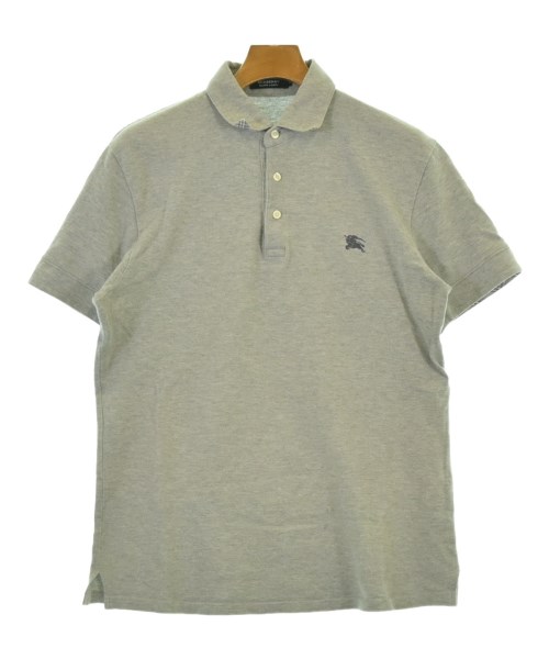 BURBERRY BLACK LABEL(バーバリーブラックレーベル)ポロシャツ グレー サイズ:3(L位)/2200682494038