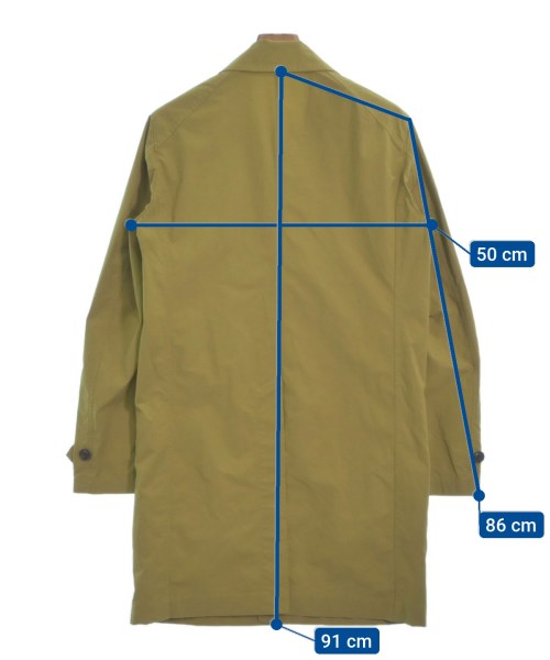 ATTACHMENT（アタッチメント）ステンカラーコート 緑 サイズ:2(M位) メンズ/2200501896050
