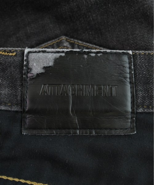 ATTACHMENT（アタッチメント）デニムパンツ 黒 サイズ:1(S位) メンズ/2200500858035