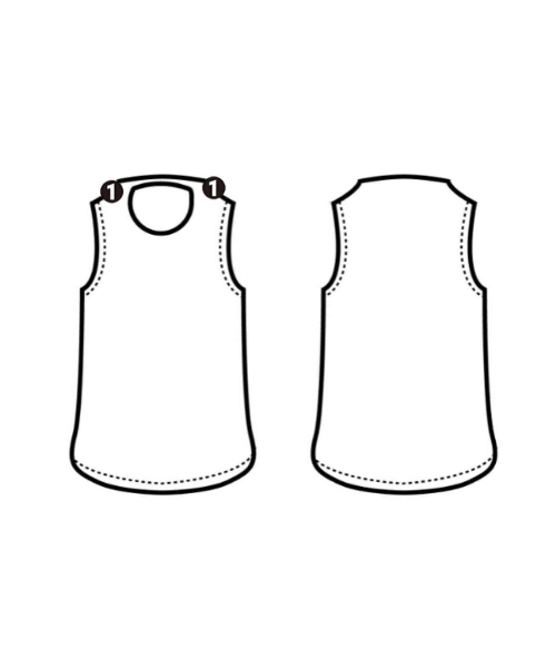 ATTACHMENT（アタッチメント）タンクトップ 黄 サイズ:3(L位) メンズ/2200525046509