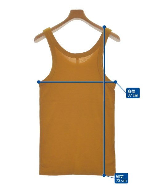 ATTACHMENT（アタッチメント）タンクトップ 黄 サイズ:3(L位) メンズ/2200525046509