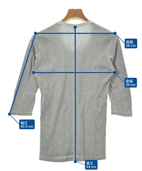 ATTACHMENT（アタッチメント）Tシャツ・カットソー グレー サイズ:1(S位) メンズ/2200557015146