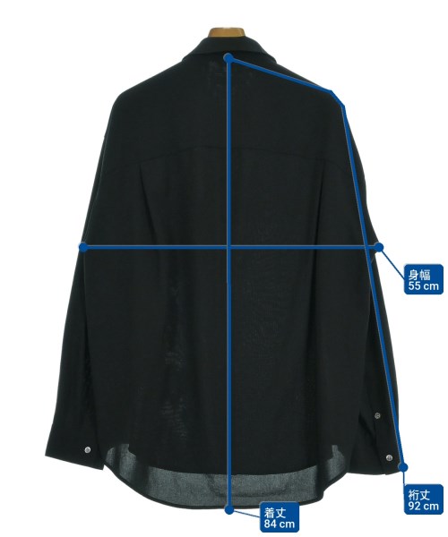 ATTACHMENT（アタッチメント）カジュアルシャツ 黒 サイズ:2(M位) メンズ/2200635383174