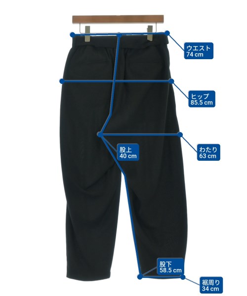 ATTACHMENT（アタッチメント）スラックス 黒 サイズ:2(M位) メンズ/2200635383181