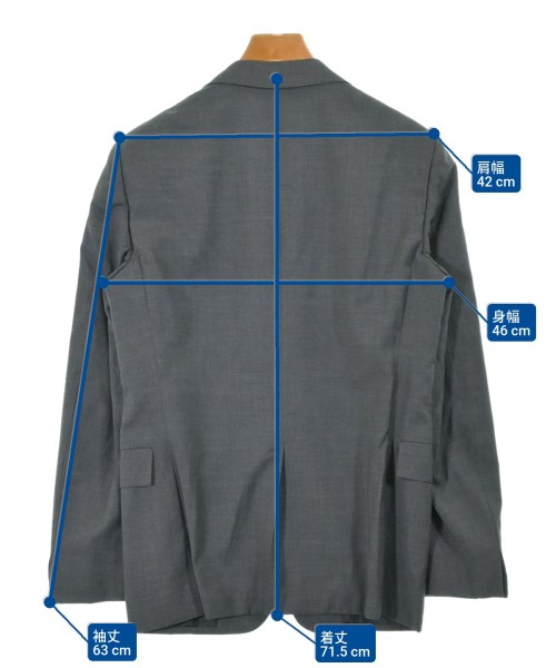 ATTACHMENT（アタッチメント）ビジネス グレー サイズ:2(M位)/1(S位) メンズ/2200625296019