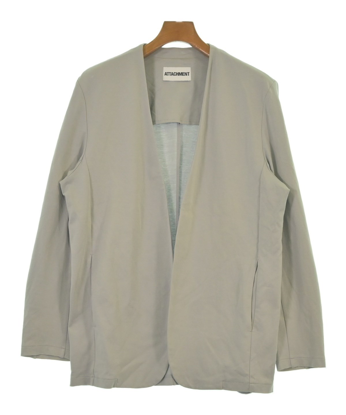 ATTACHMENT（アタッチメント）カジュアルジャケット グレー サイズ:1(S