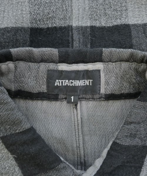 ATTACHMENT（アタッチメント）カジュアルシャツ グレー サイズ:1(S位) メンズ/2200571498208