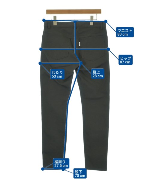 ATTACHMENT（アタッチメント）デニムパンツ 黒 サイズ:3(L位) メンズ/2200531396124