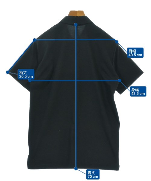 ATTACHMENT（アタッチメント）ポロシャツ 黒 サイズ:1(S位) メンズ/2200529706027