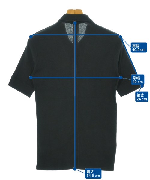 ATTACHMENT（アタッチメント）ポロシャツ 黒 サイズ:1(S位) メンズ/2200545064057