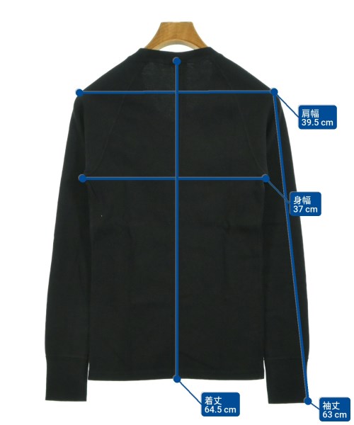 ATTACHMENT（アタッチメント）Tシャツ・カットソー 黒 サイズ:1(S位) メンズ/2200625280346