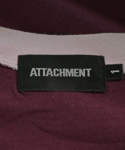 ATTACHMENT（アタッチメント）Tシャツ・カットソー 赤 サイズ:1(S位) メンズ/2200625280384