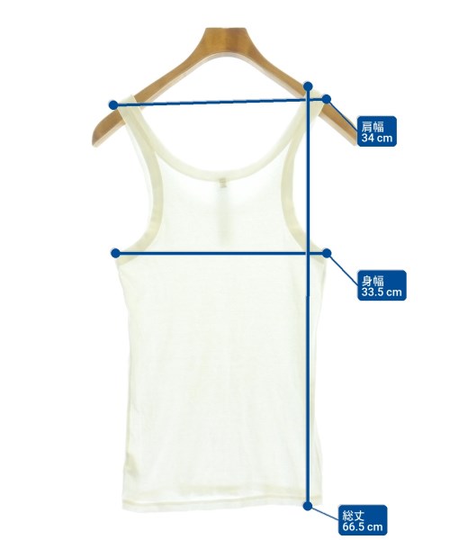 ATTACHMENT（アタッチメント）タンクトップ 白 サイズ:1(S位) メンズ/2200615259024
